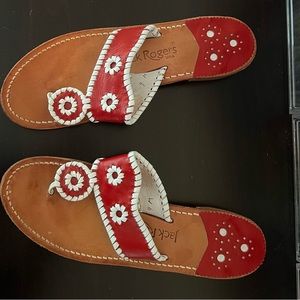 Red Jack Roger’s Sandals